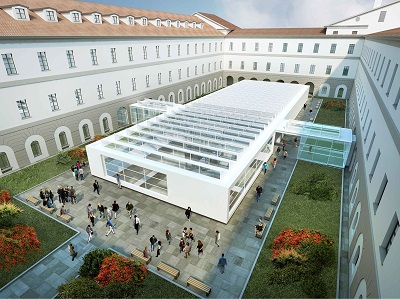 Caserma Garibaldi - Viste prospettiche cortile interno progetto - nuova aula Magna.jpg