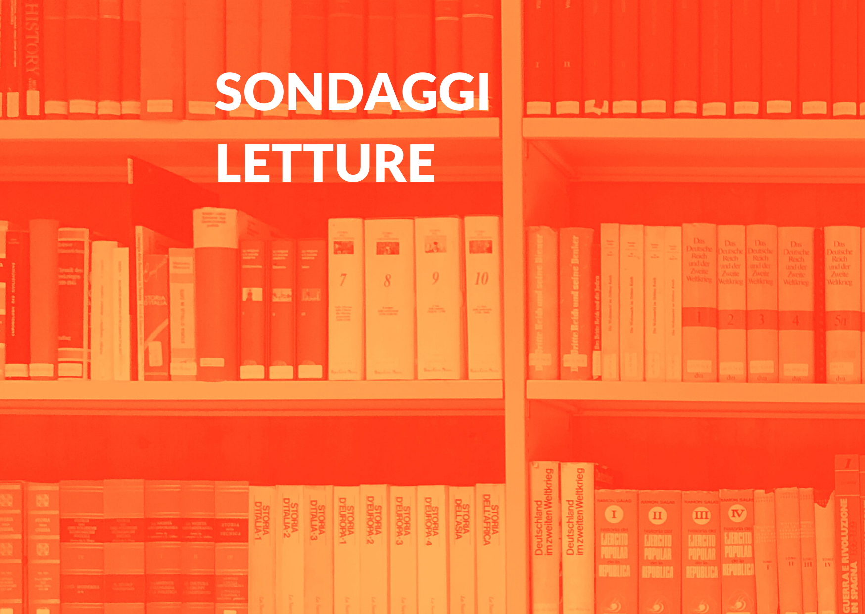 Vai alla pagina Sondaggi